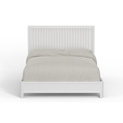 Alpine Furniture - Stapleton Queen Panel Bed, White - 2090-01Q view 2