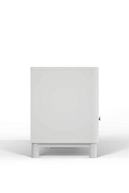Alpine Furniture - Stapleton TV Console, White - 2090-10 veiw 4