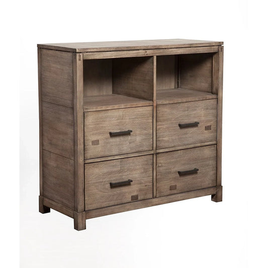 Alpine Furniture - Sydney 4 Drawer TV Media Chest - 1700-11 view 1