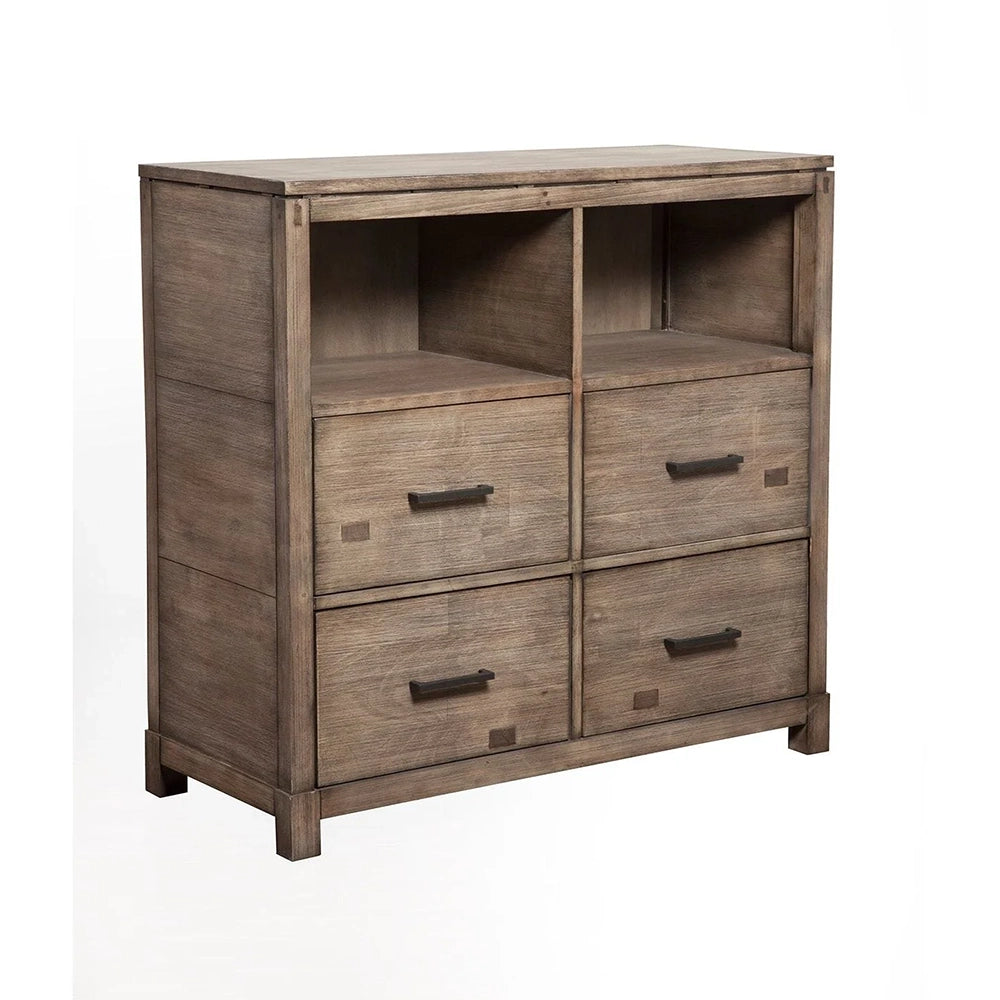 Alpine Furniture - Sydney 4 Drawer TV Media Chest - 1700-11