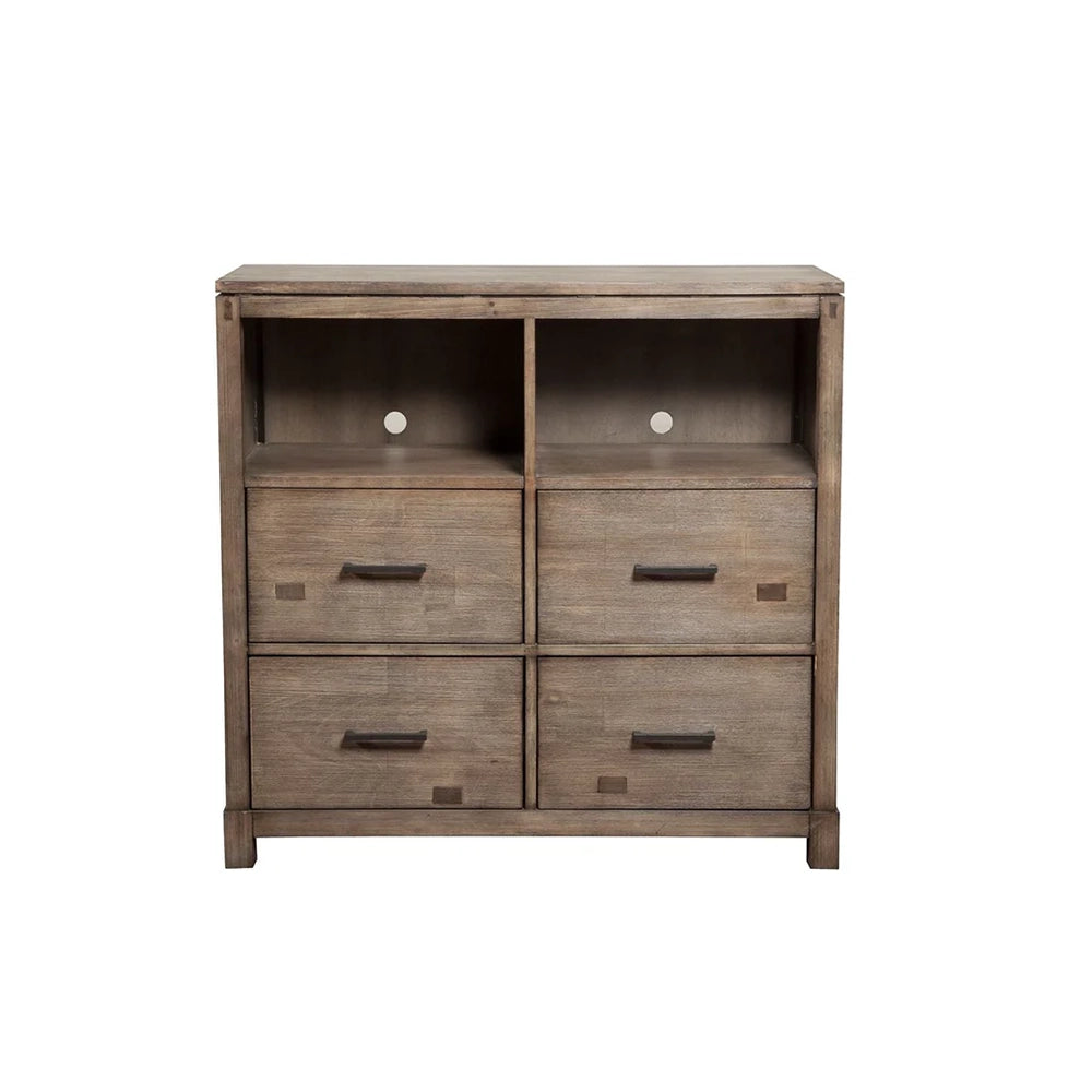 Alpine Furniture - Sydney 4 Drawer TV Media Chest - 1700-11