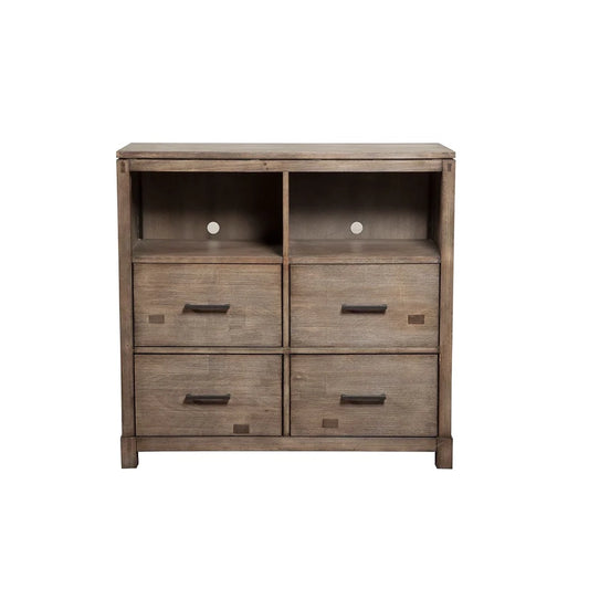 Alpine Furniture - Sydney 4 Drawer TV Media Chest - 1700-11