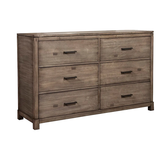 Alpine Furniture - Sydney 6 Drawer Dresser - 1700-03