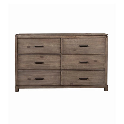 Alpine Furniture - Sydney 6 Drawer Dresser - 1700-03