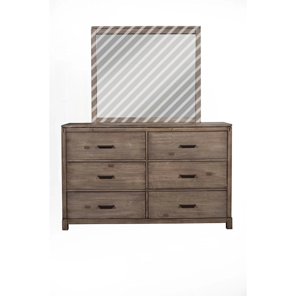 Alpine Furniture - Sydney 6 Drawer Dresser - 1700-03