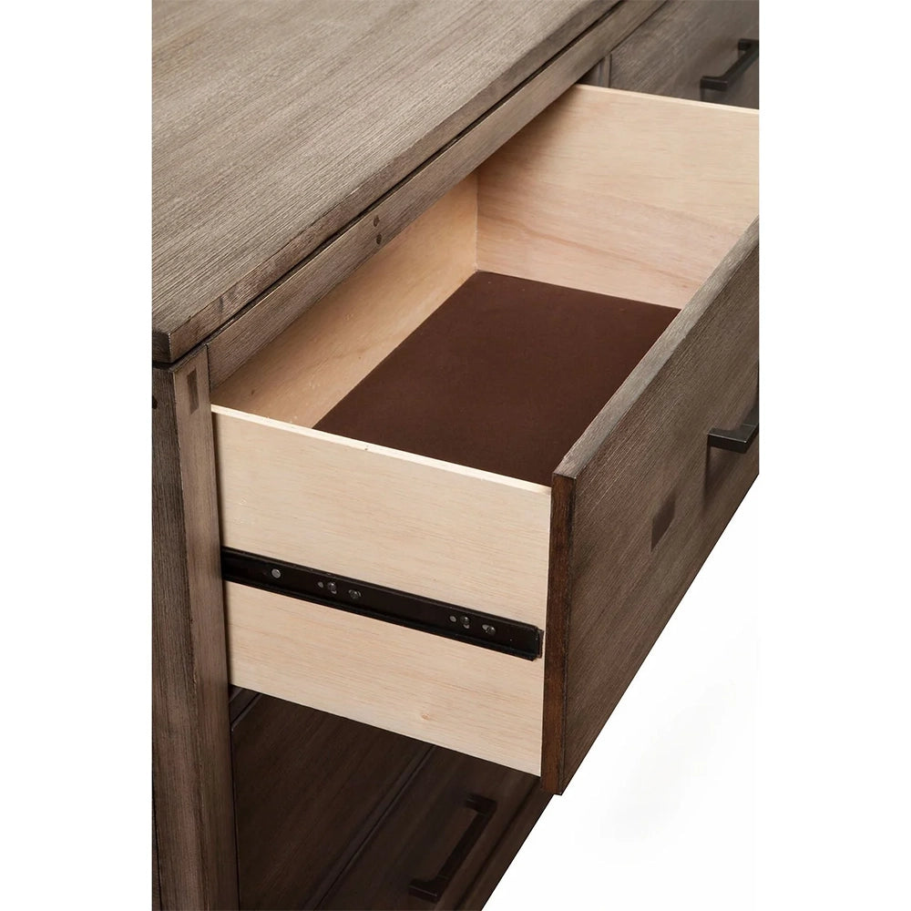 Alpine Furniture - Sydney 6 Drawer Dresser - 1700-03