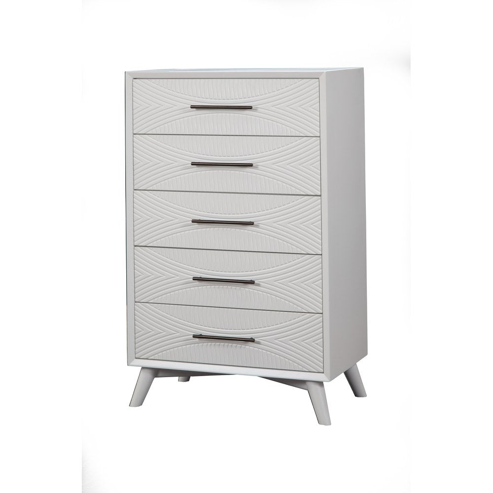 Alpine Furniture - Tranquility Chest, White - 1867-05 view 1