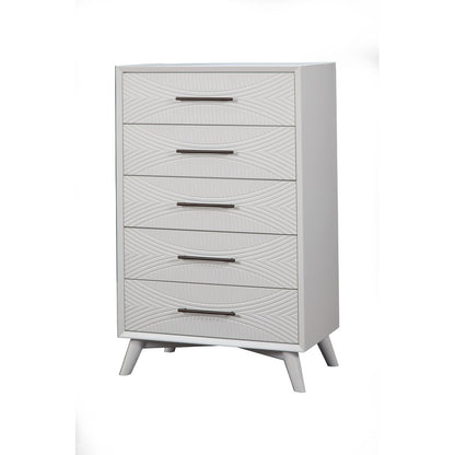 Alpine Furniture - Tranquility Chest, White - 1867-05 view 1