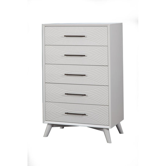 Alpine Furniture - Tranquility Chest, White - 1867-05 view 1