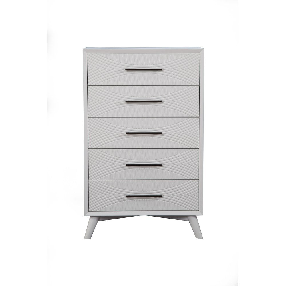 Alpine Furniture - Tranquility Chest, White - 1867-05 view 2