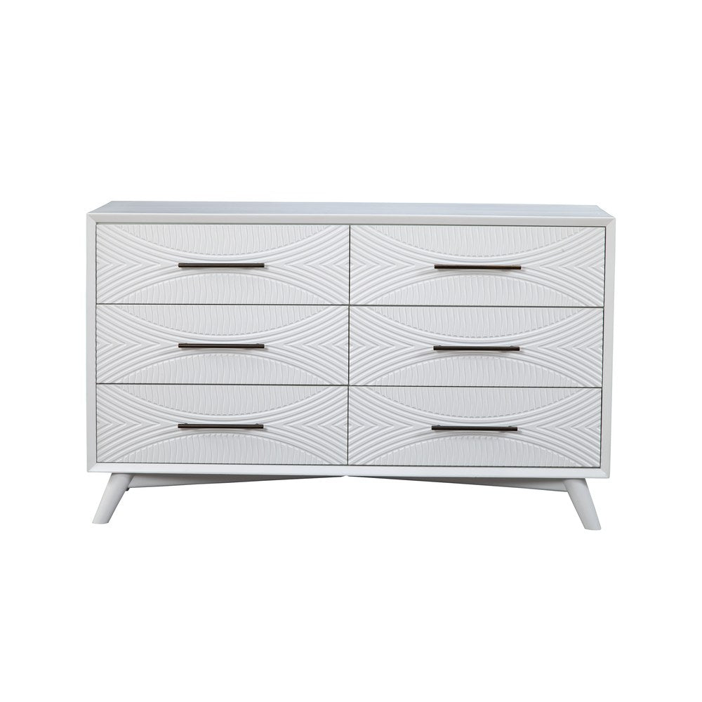 Alpine Furniture - Tranquility Dresser, White - 1867-03 view 1