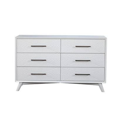 Alpine Furniture - Tranquility Dresser, White - 1867-03 view 1