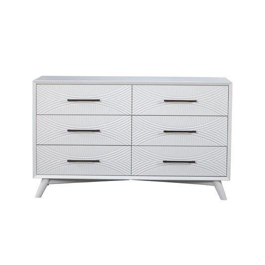 Alpine Furniture - Tranquility Dresser, White - 1867-03 view 1