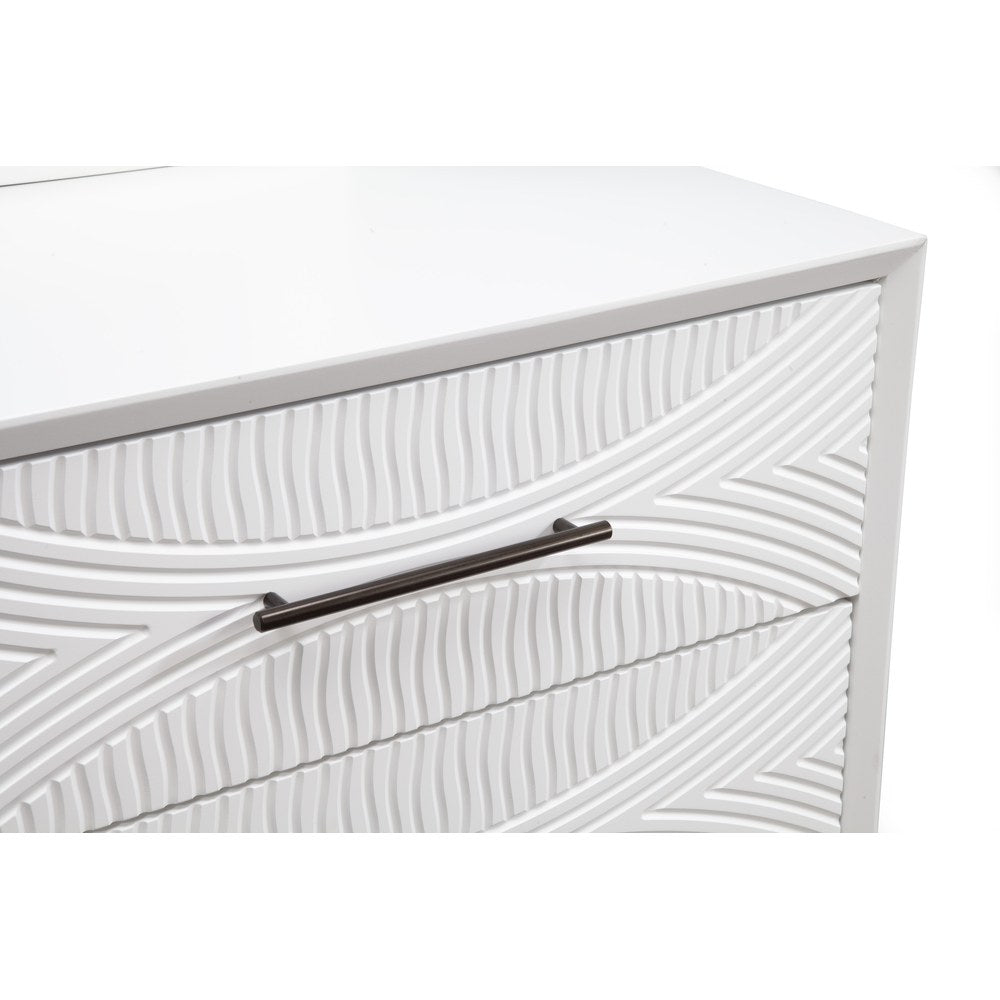 Alpine Furniture - Tranquility Nightstand, White - 1867-02 view 3