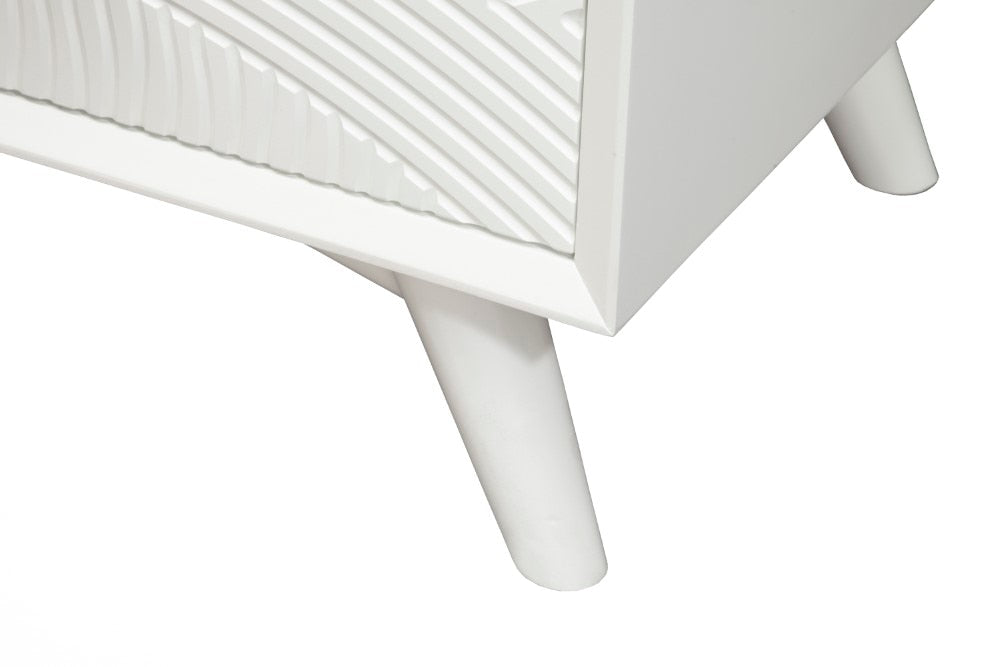 Alpine Furniture - Tranquility Nightstand, White - 1867-02 veiw 5