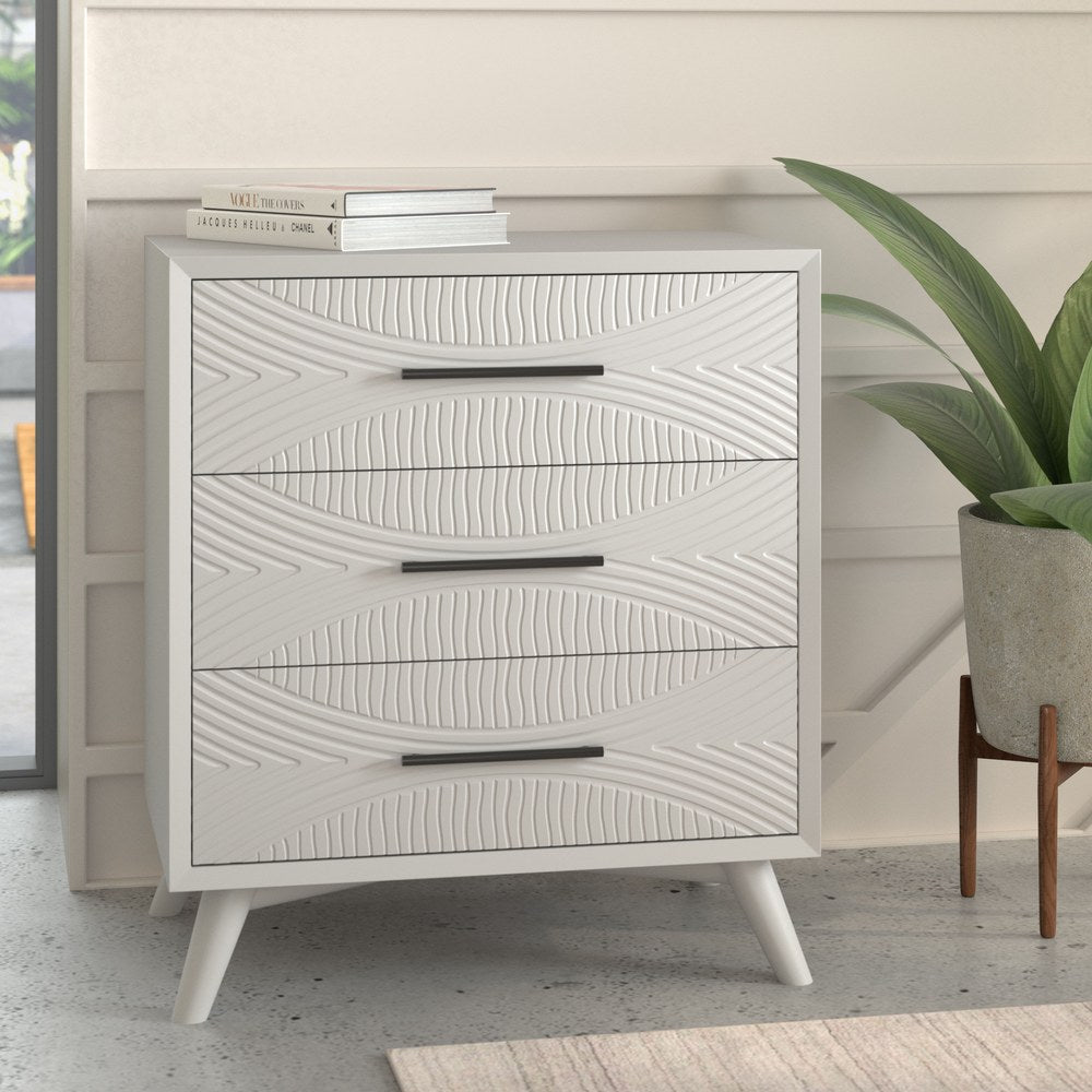 Alpine Furniture - Tranquility Small Chest, White - 1867-04 view 4