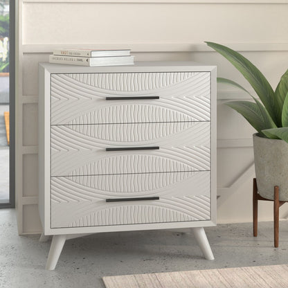 Alpine Furniture - Tranquility Small Chest, White - 1867-04 view 4