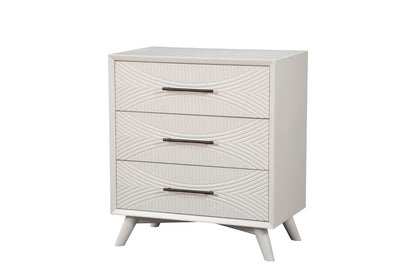 Alpine Furniture - Tranquility Small Chest, White - 1867-04 veiw 1