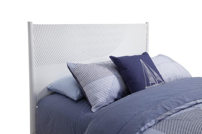 Alpine Furniture - Tranquility Standard King Panel Bed, White - 1867-07EK veiw 4