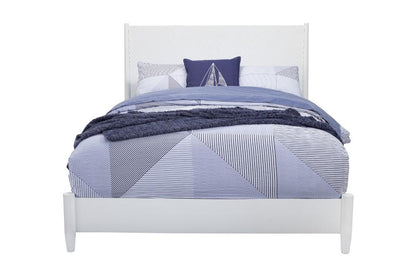 Alpine Furniture - Tranquility Standard King Panel Bed, White - 1867-07EK veiw 5