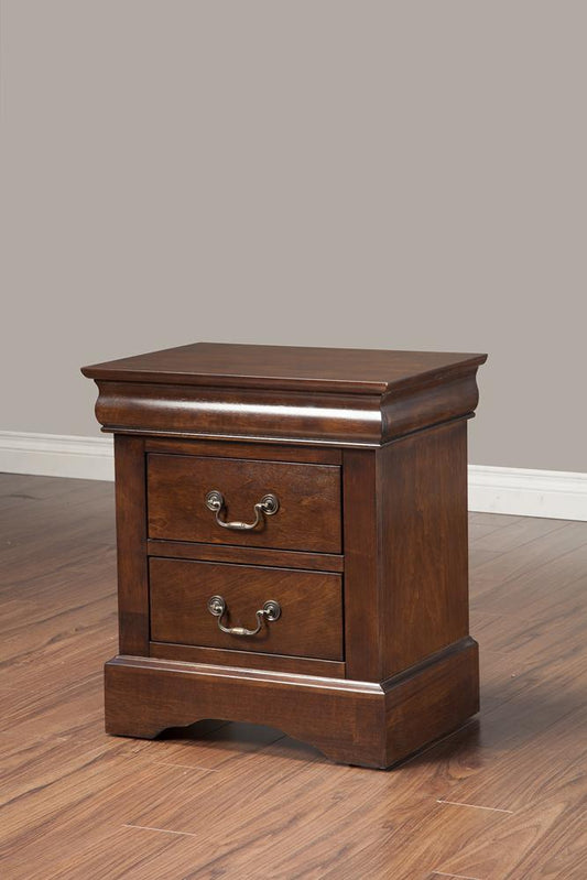 Alpine Furniture - West Haven 2 Drawer Nightstand - 2202 veiw 1
