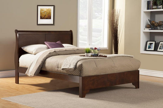 Alpine Furniture - West Haven Full Low Footboard Sleigh Bed - 2200F veiw 1
