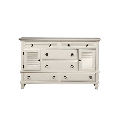 Alpine Furniture - Winchester 2 Cabinet & 6 Drawer Dresser - 1306-W-DR view 2