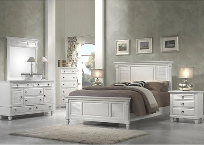 Alpine Furniture - Winchester 2 Cabinet & 6 Drawer Dresser - 1306-W-DR view 5