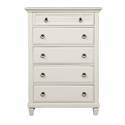 Alpine Furniture - Winchester 5 Drawer Chest - 1306-W-CH view 2