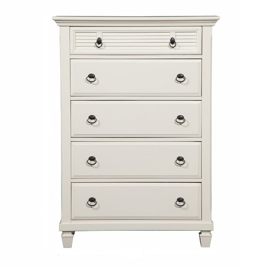 Alpine Furniture - Winchester 5 Drawer Chest - 1306-W-CH view 2