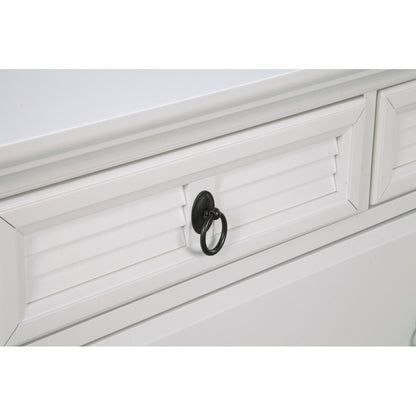 Alpine Furniture - Winchester 7 Drawer Dresser, White - 1306-03 view 4