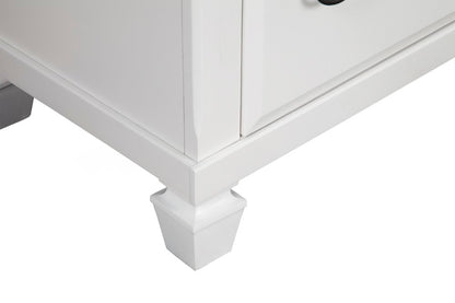 Alpine Furniture - Winchester 7 Drawer Dresser, White - 1306-03 veiw 3