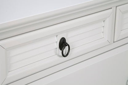 Alpine Furniture - Winchester 7 Drawer Dresser, White - 1306-03 veiw 5