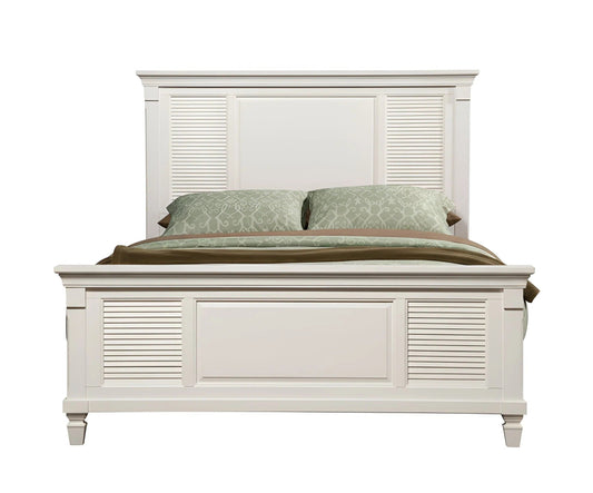 Alpine Furniture - Winchester Eastern King Shutter Panel Bed - 1306EK view 2