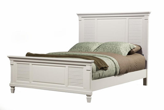 Alpine Furniture - Winchester Eastern King Shutter Panel Bed - 1306EK veiw 1