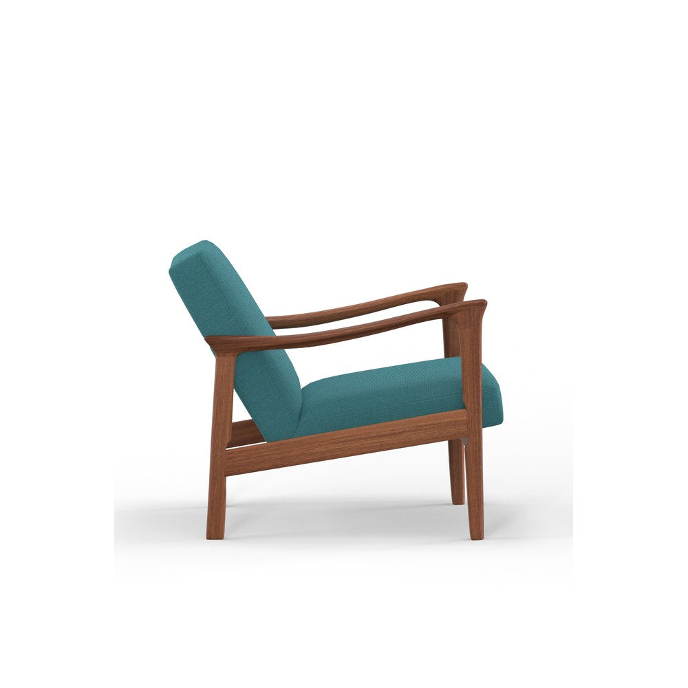 Alpine Furniture - Zephyr Lounge Chair, Turquoise - RT641A-TUR view 3