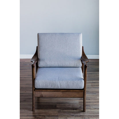 Alpine Furniture - Zephyr Slate Lounge Chair with Removable Cushions - RT560A view 6