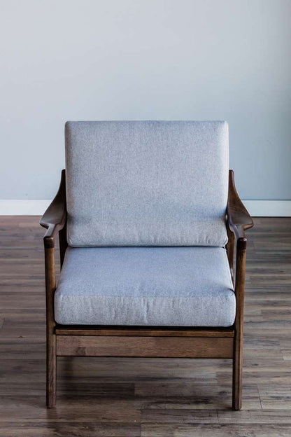 Alpine Furniture - Zephyr Slate Lounge Chair with Removable Cushions - RT560A veiw 2