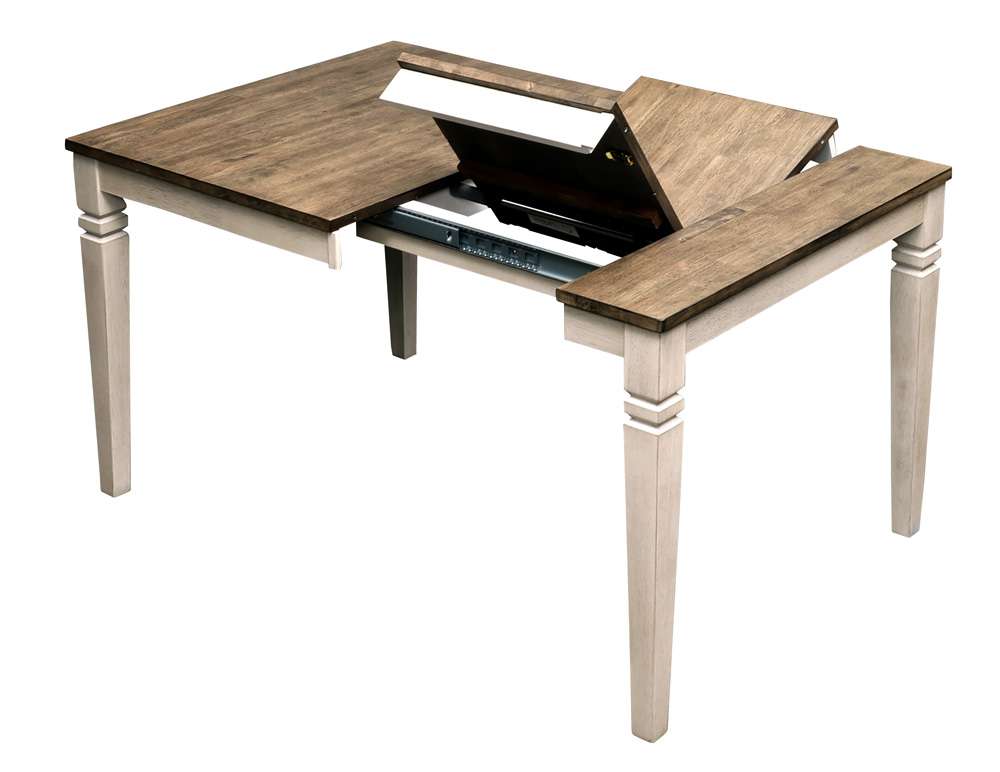 A-America - Beacon 36in - 54in Dinette Leg Table with (1) 18in Butterfly Leaf - BEAPW6020 view 1