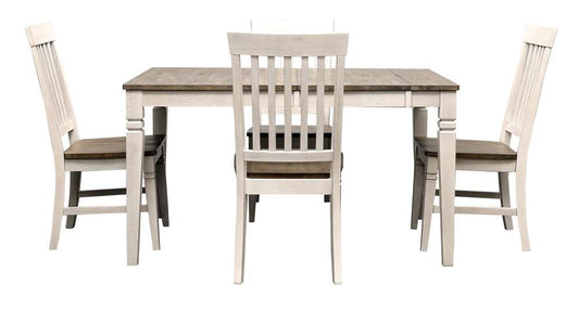 A-America - Beacon 36in - 54in Dinette Leg Table with (1) 18in Butterfly Leaf - BEAPW6020 view 2