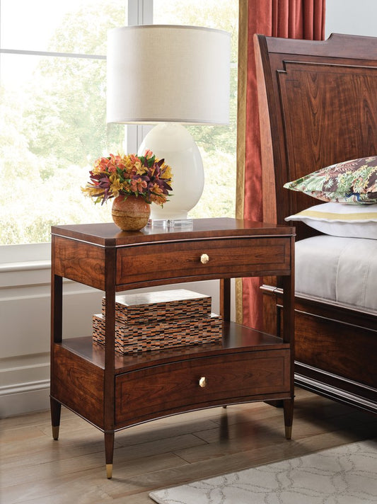 American Drew - Addison New Classic Julian Two Drawer Nightstand - 426-421 view 2