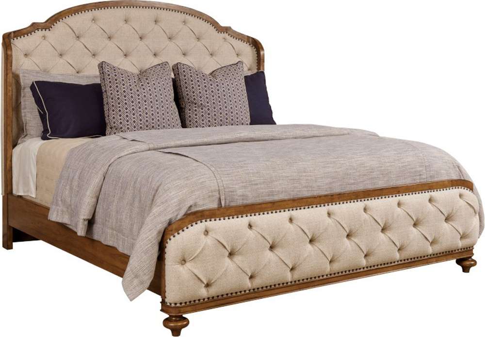 American Drew - Berkshire Glendale Upholstered Shelter Queen Bed Pkg - 011-313R veiw 1