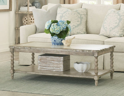 American Drew - Cambric Breve Batiste Rectangular Coffee Table - 309-910B view 2