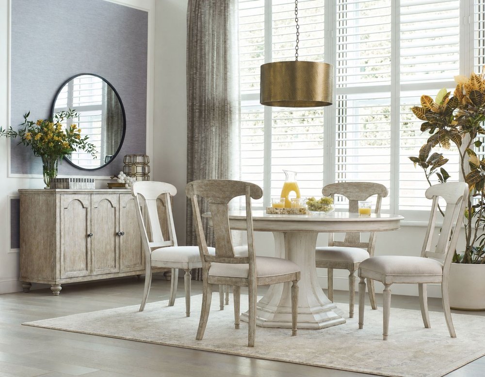 American Drew - Cambric Breve Civette Round Dining Table - 309-702BR view 4