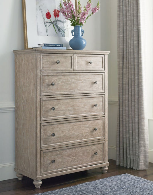 American Drew - Cambric Breve Miriam Five Drawer Chest - 309-216B view 2