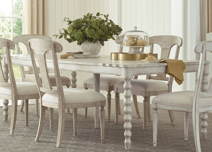 American Drew - Cambric Creme Bastiste Extendable Rectangular Dining Table - 309-760C view 2