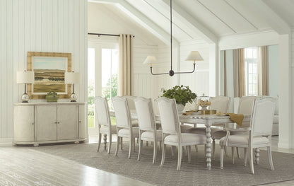 American Drew - Cambric Creme Bastiste Extendable Rectangular Dining Table - 309-760C view 8