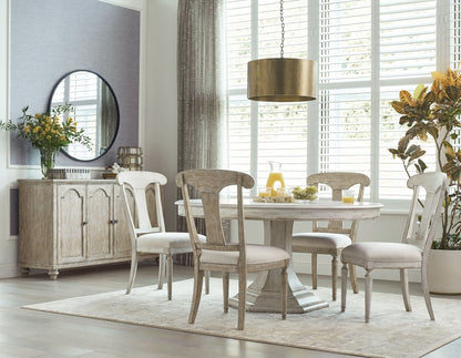 American Drew - Cambric Creme Civette Round Dining Table - 309-701CR view 4