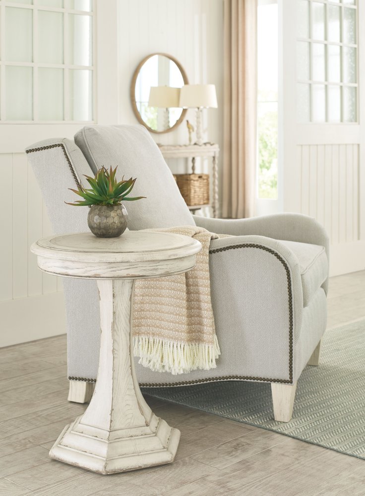 American Drew - Cambric Creme Civette Round End Table - 309-916C view 2