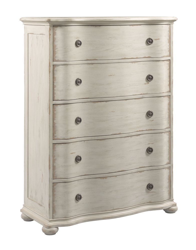 American Drew - Cambric Creme Helene Five Drawer Chest - 309-215C view 1